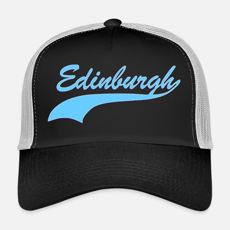 Edinburgh - Trucker Cap - black/stone grey