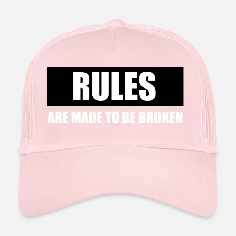 règles Casquette trucker 
