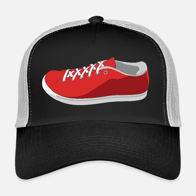 Chaussures Rendu - Casquette trucker  - noir/gris pierre