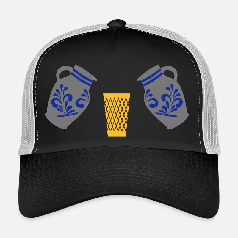 Geripptes mit Bembel Trucker Cap