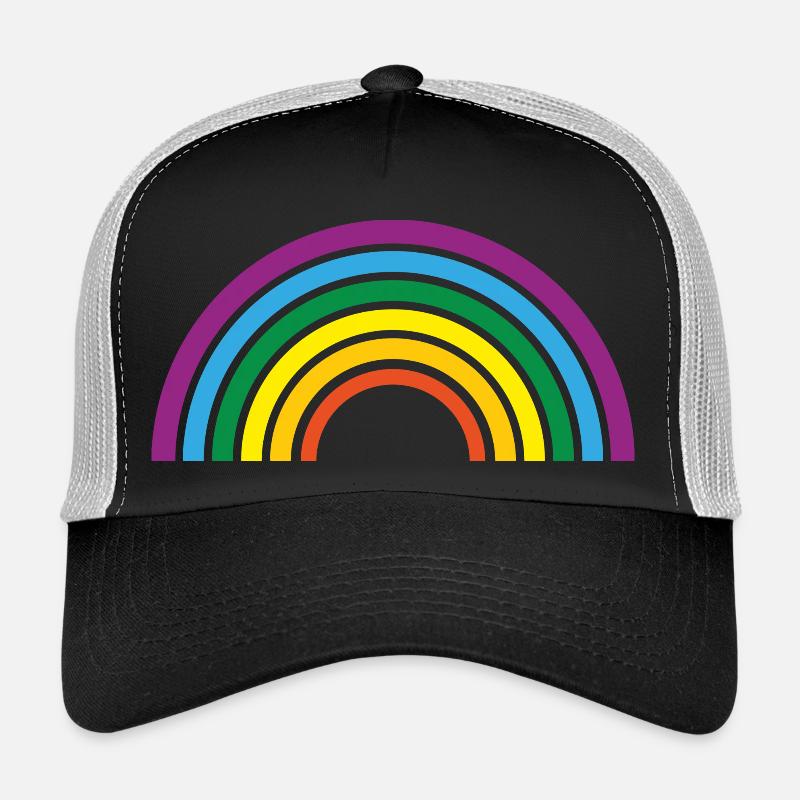rainbow Trucker Cap