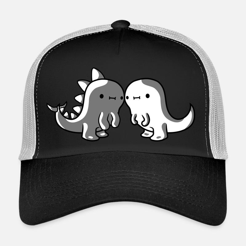 2 Dinosaurier Freunde Trucker Cap