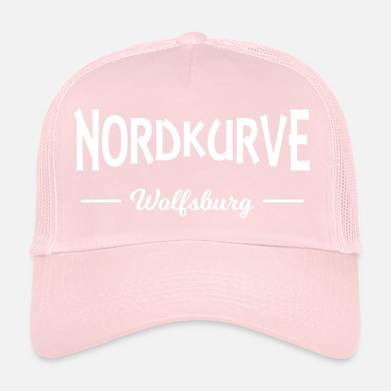 Courbe nord de Wolfsburg Casquette trucker 