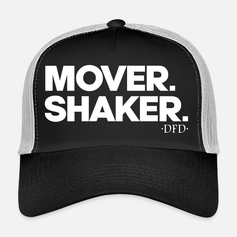 Mover. Shaker. - Trucker Cap - black/stone grey