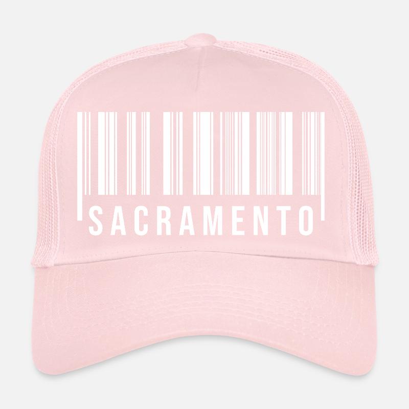 Sacramento Barcode Trucker Cap