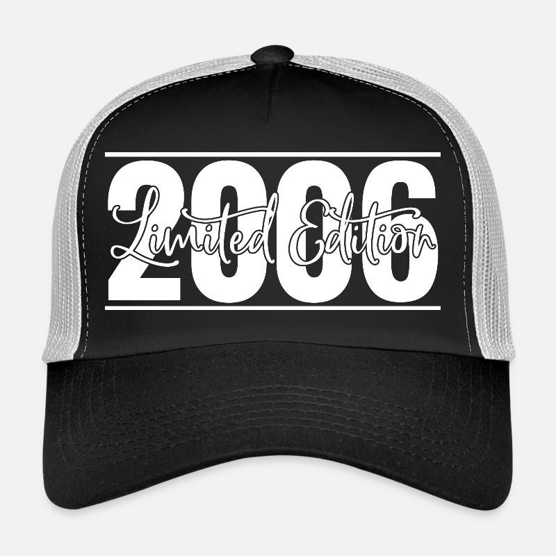 Limited Edition 2006 - Trucker Cap - Schwarz/Steingrau