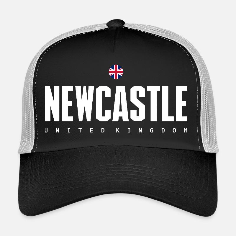 Newcastle - Trucker Cap - black/stone grey