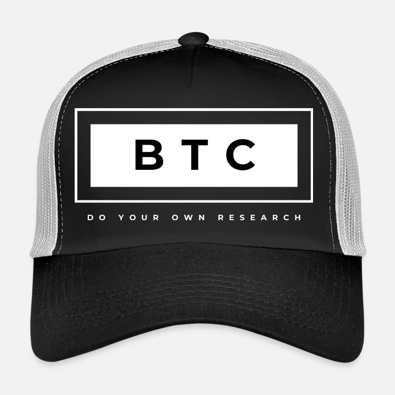 BTC DYOR Casquette trucker 