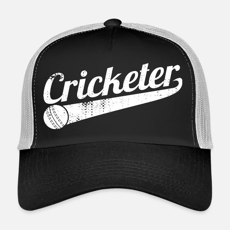Funny cricketer Trucker Cap