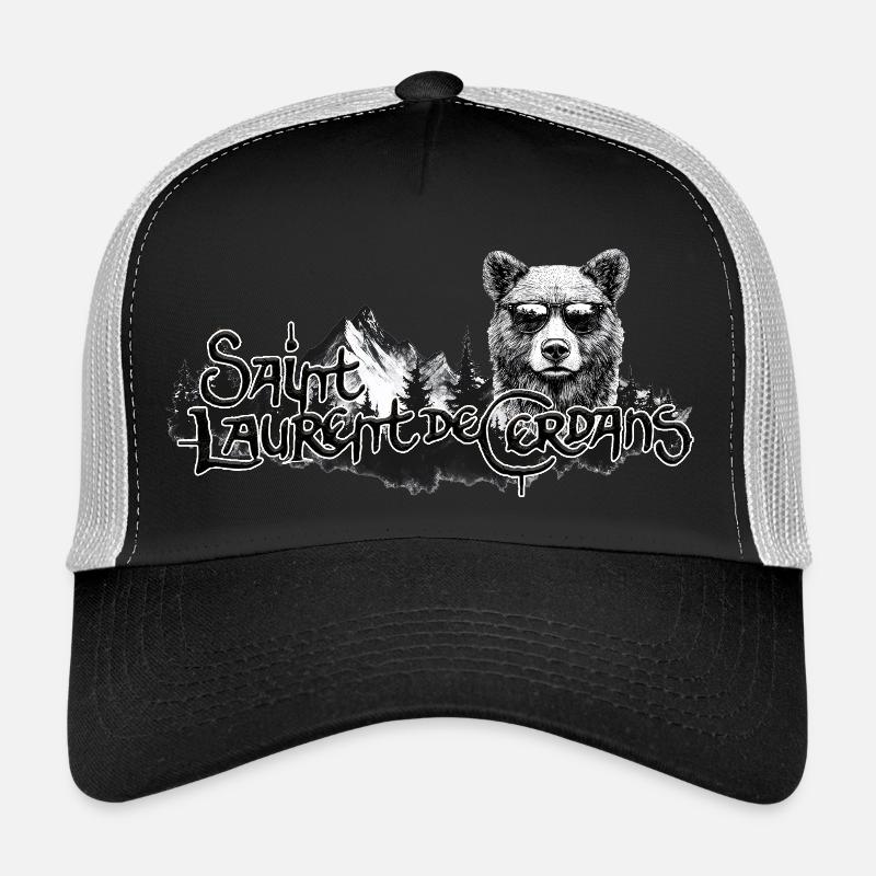 SAINT LAURENT DE CERDANS OURS Casquette trucker 