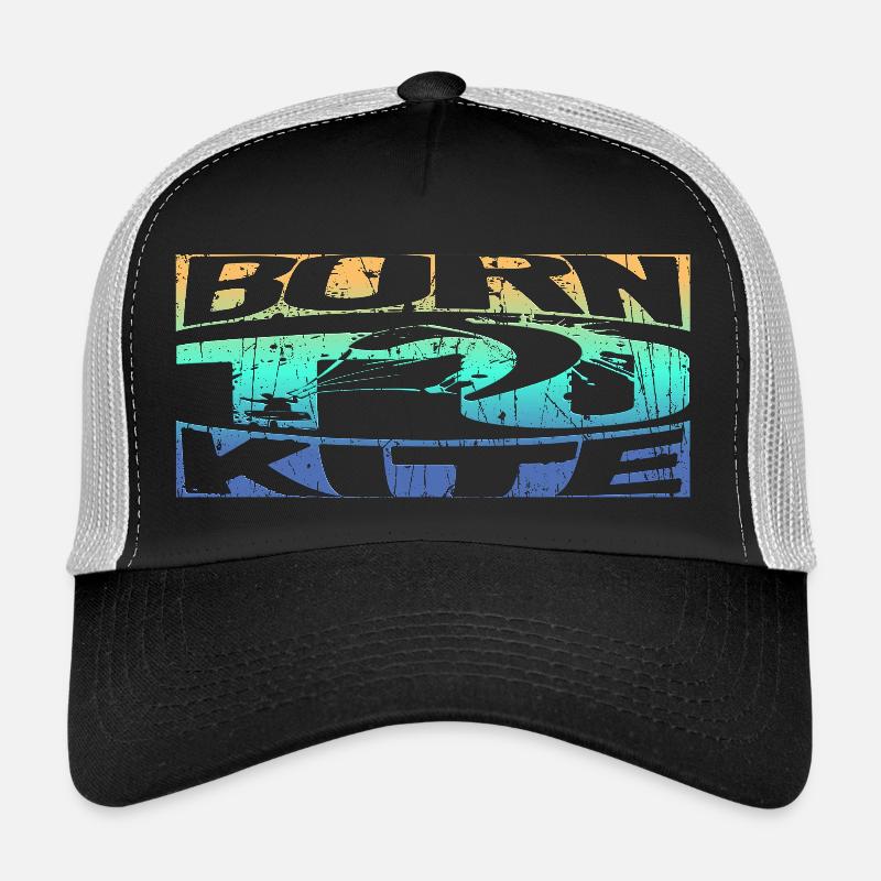 Né pour kite Casquette trucker 