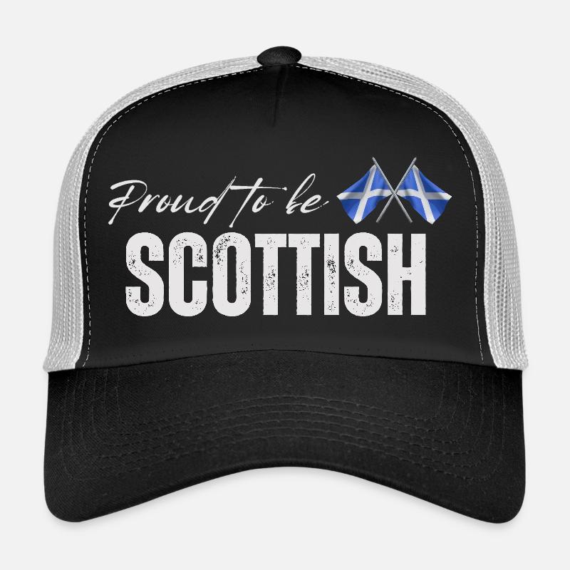 Fier Ecossais, j’adore l’Ecosse Casquette trucker 
