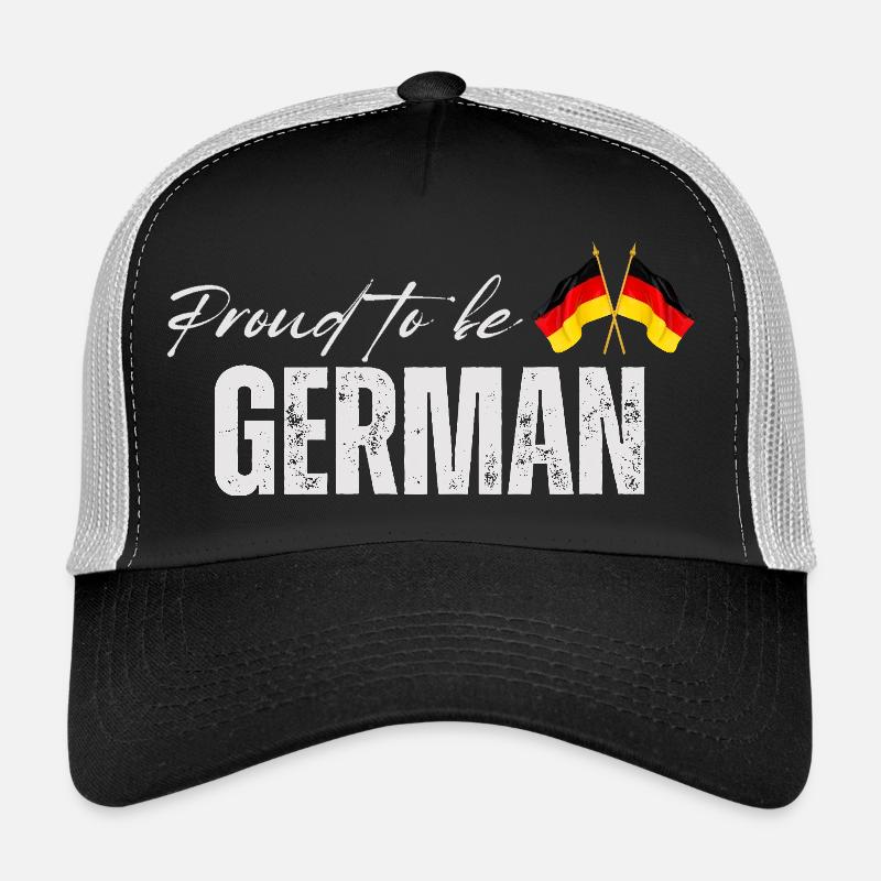 Stolzer Deutscher, ich liebe Deutschland Trucker Cap