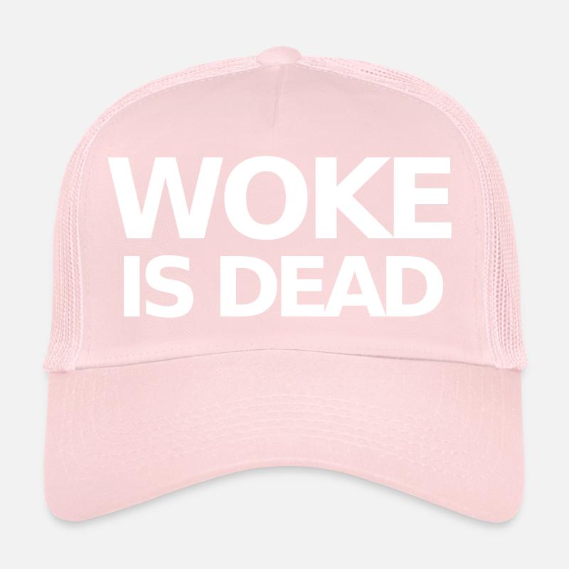Woke is Dead Statement Trucker Cap