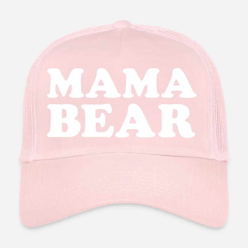 MAMA OURS – Déclaration rétro Casquette trucker 