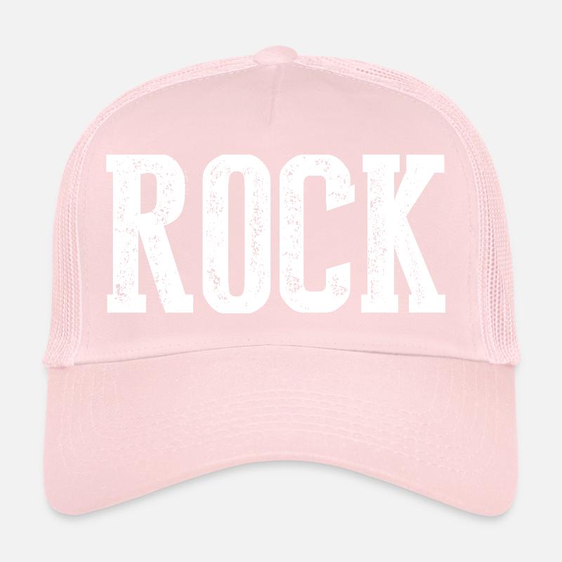 Conception typographique vintage rock and roll Casquette trucker 