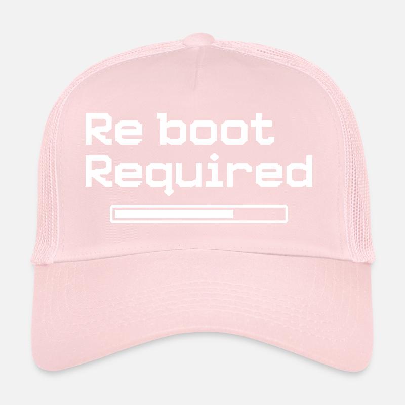 Redémarrage requis - Style de jeu rétro Casquette trucker 
