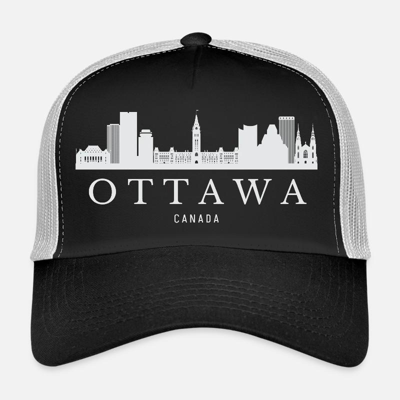 Ottawa Skyline, Ottawa Canada Casquette trucker 