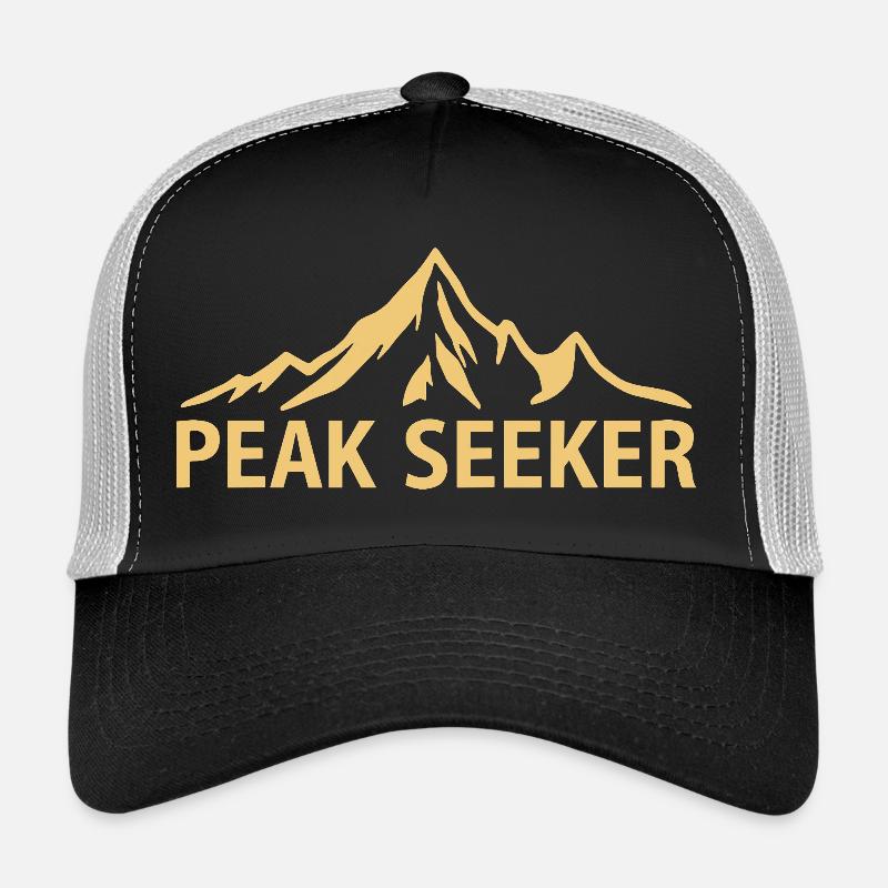 Peak Seeker Alpine Mountains Trucker Cap