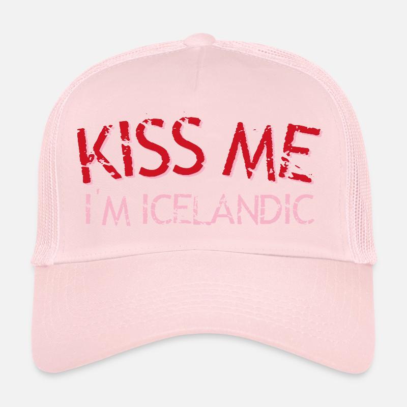 Küss mich, ich bin Isländer Trucker Cap