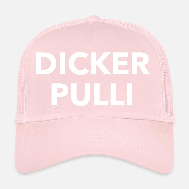 Pull épais Contraste typo Casquette trucker 