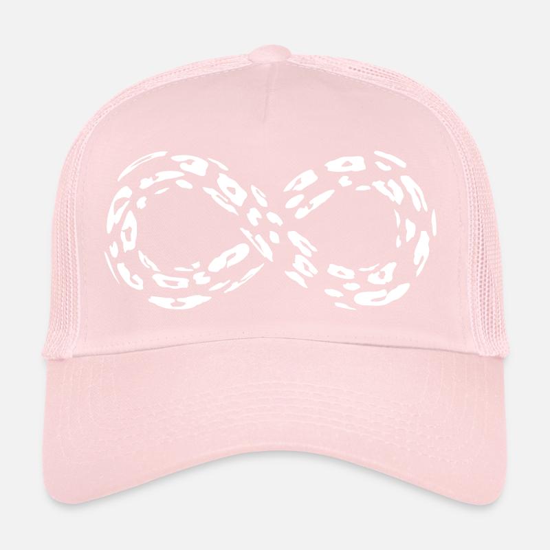 Boucle infinie léopard Casquette trucker 