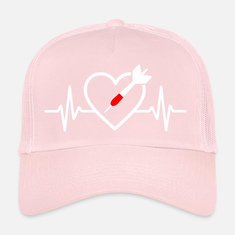 Cœur Fléchettes – Passion Précision Casquette trucker 