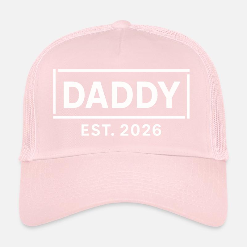 Daddy Est 2026 – Faute de frappe en gras Casquette trucker 