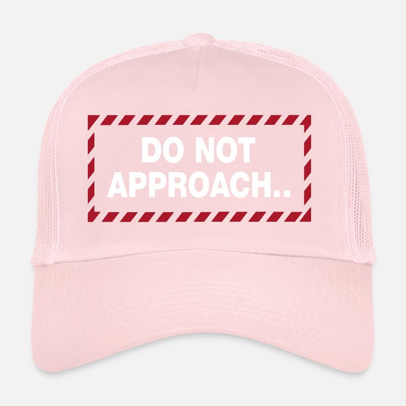 Déclaration de distance d’avertissement Casquette trucker 