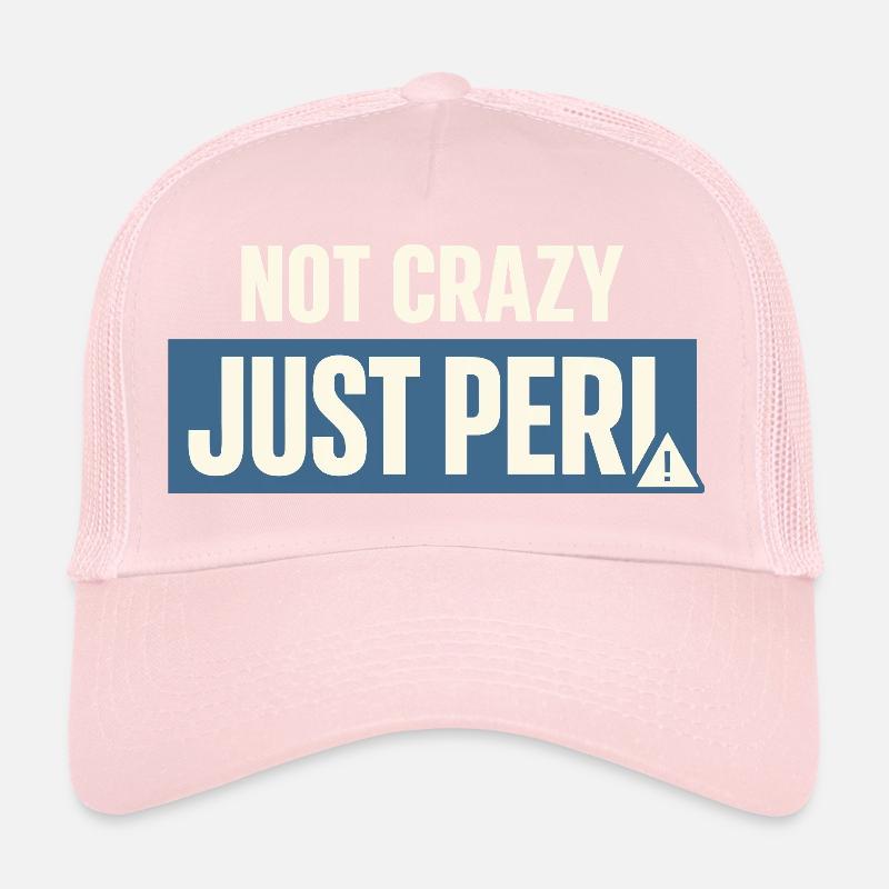 Perimenopause Humor Perimenopause Trucker Cap