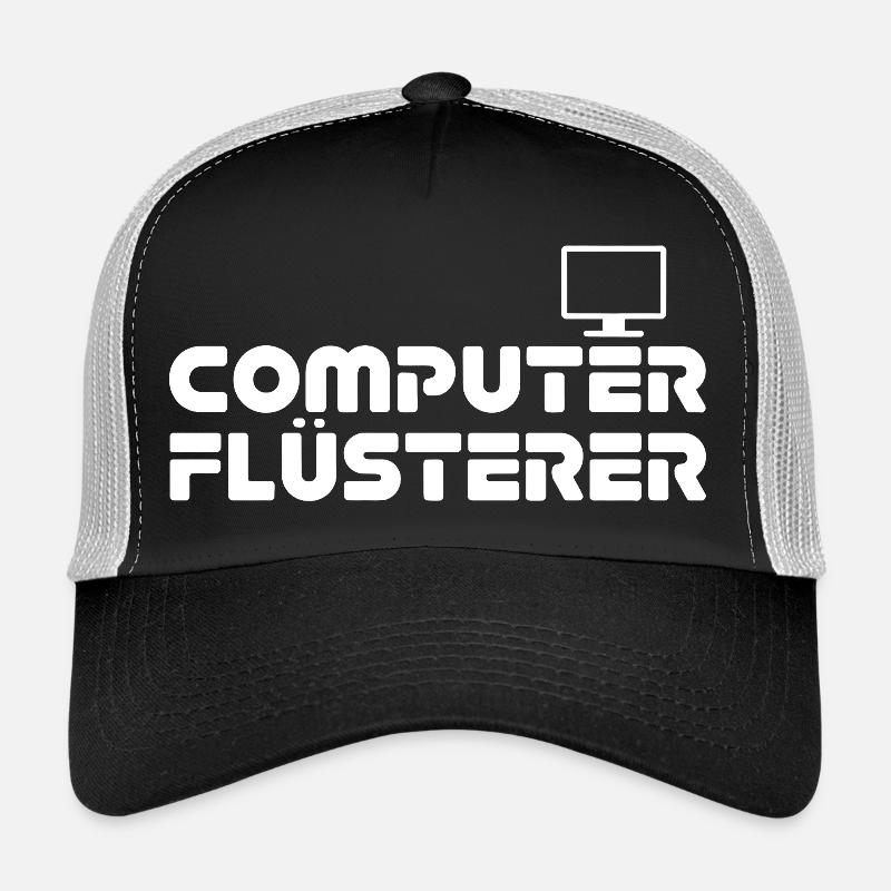 Impression rétro du Whisperer Ordinateur Casquette trucker 