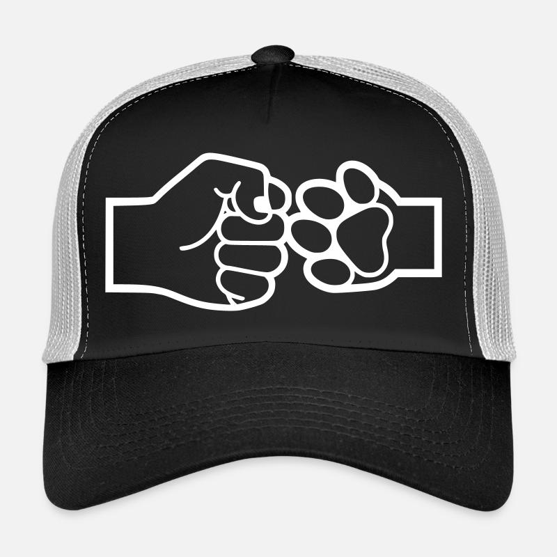 Faust Pfote Check Fistbump Trucker Cap