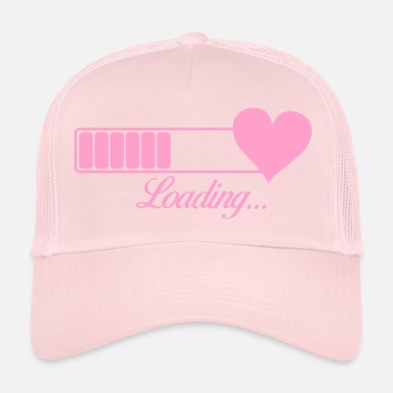 Heart Charging Indicator: Love in Progress Trucker Cap