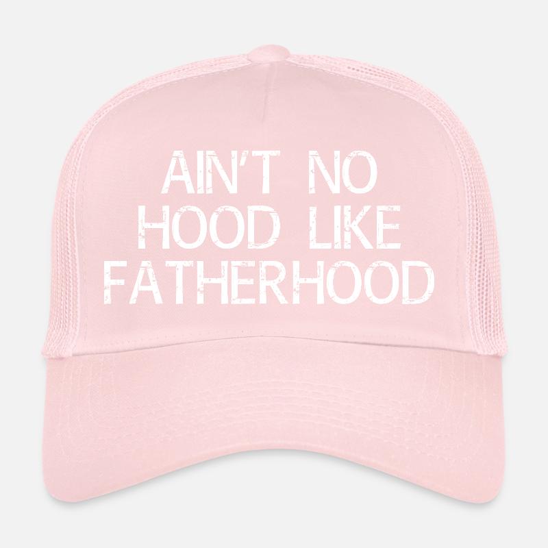 Il n’y a pas de quartier comme la paternité. Drôle de cadeau de papa. Casquette trucker 