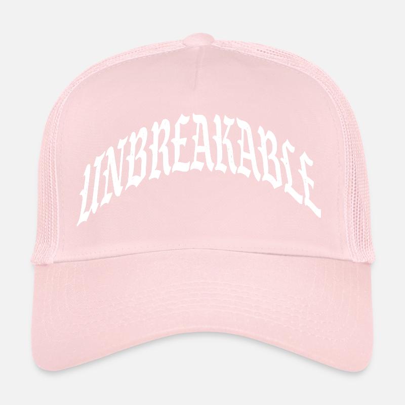 incassable imparable indomptable gymnase illégal Casquette trucker 