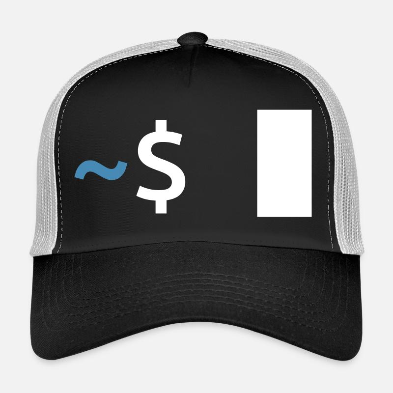 Commande Linux Shell Casquette trucker 
