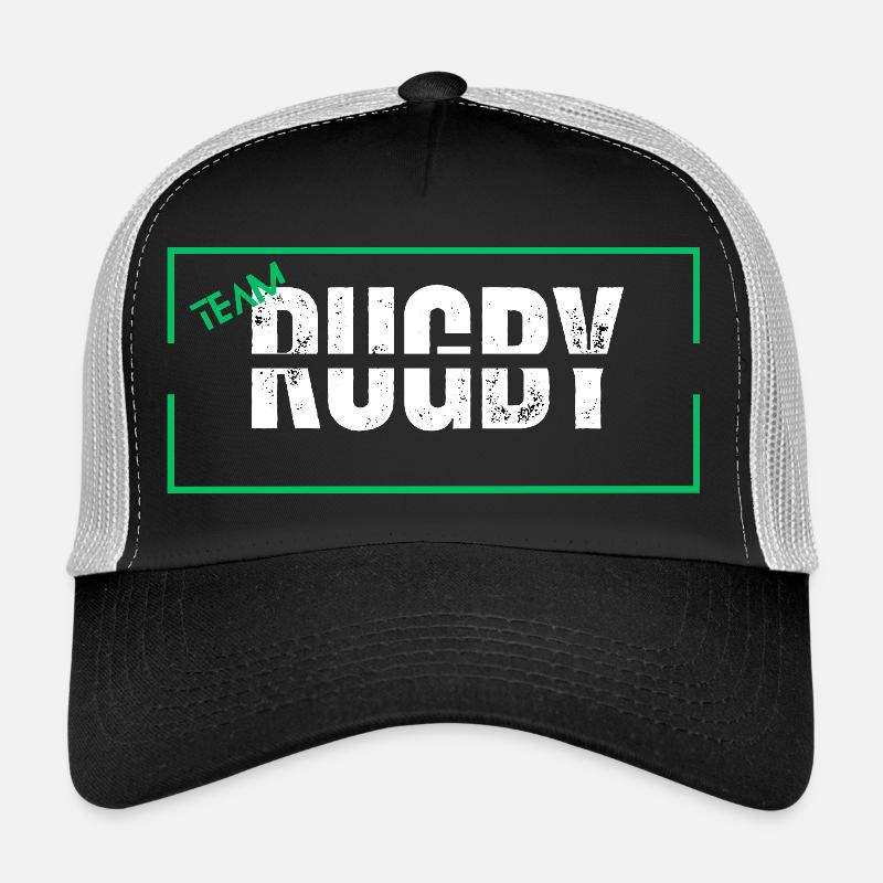 Team rugby green Casquette trucker 