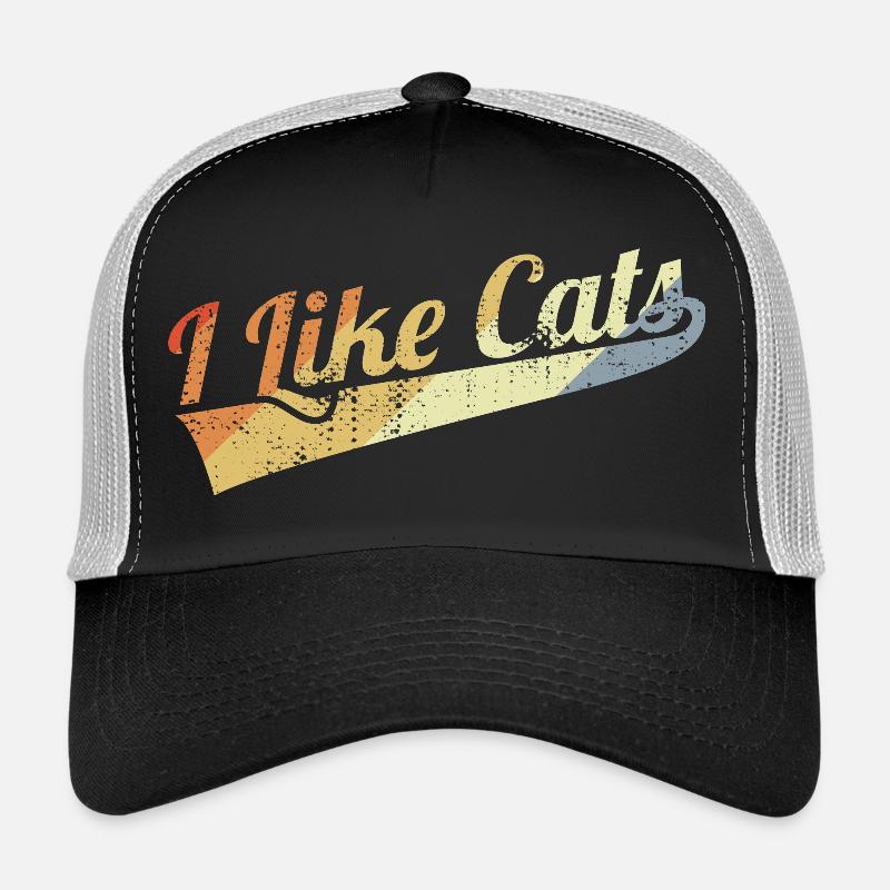 J’aime les chats Casquette trucker 