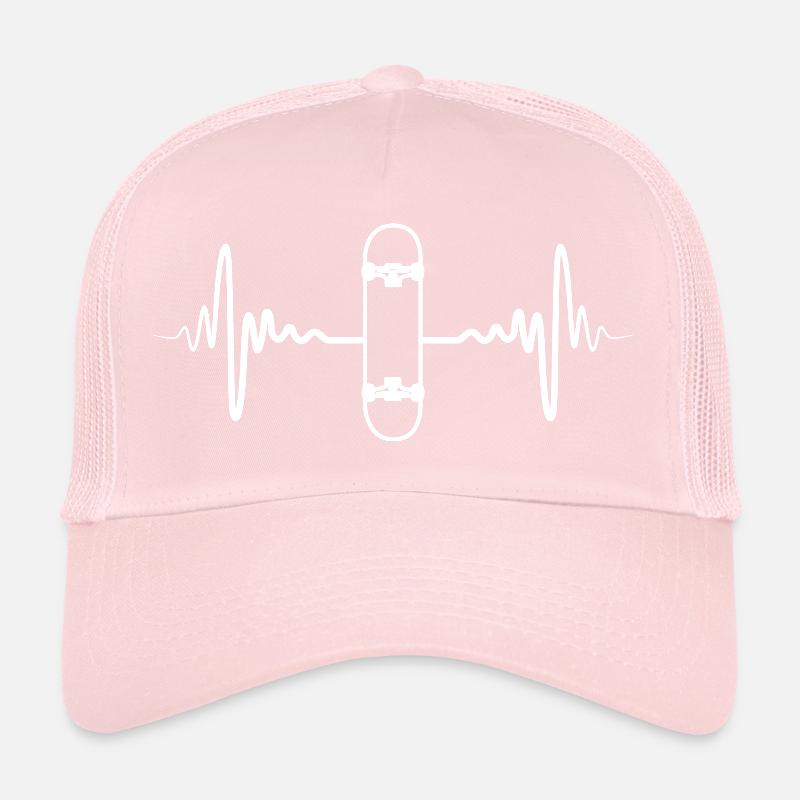 Skateboard Palpitations cardiaques Casquette trucker 