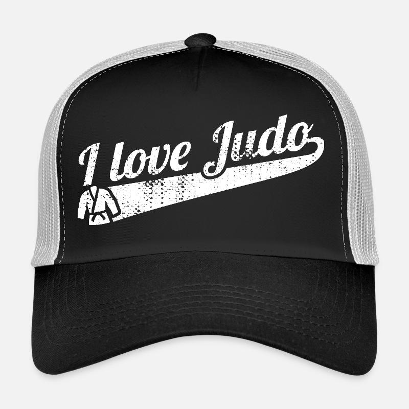 L’amour du judo Casquette trucker 