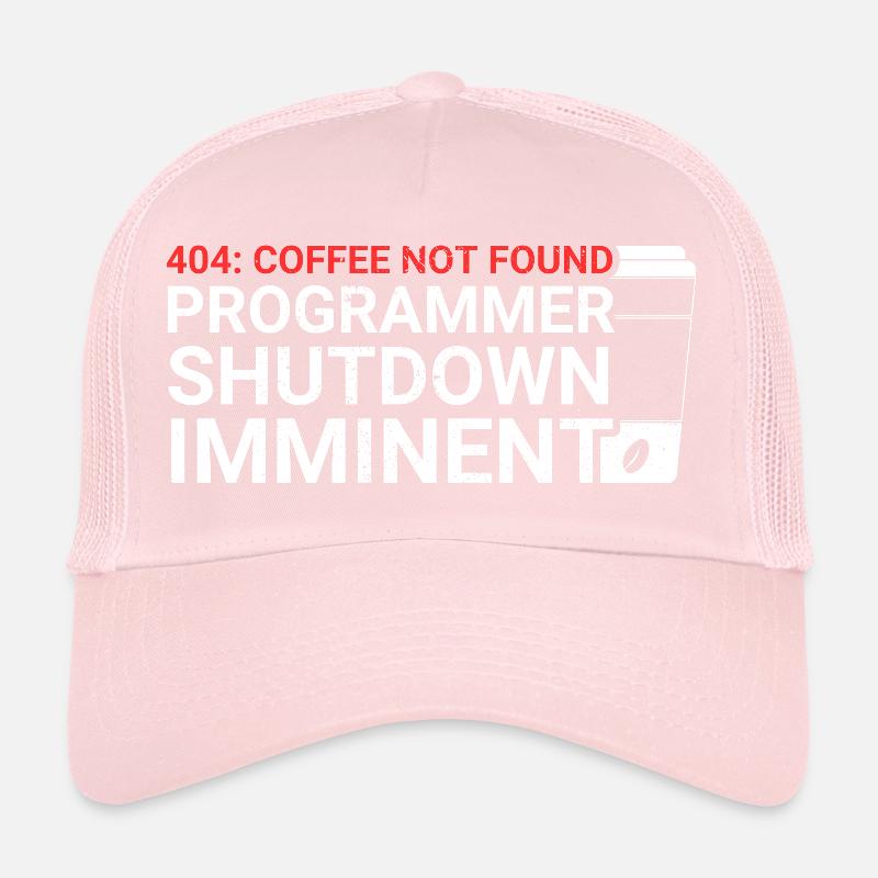 Aus Kaffee Code generieren Programmierer Trucker Cap
