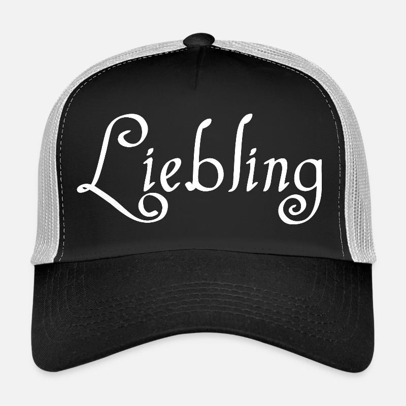 Liebling - Trucker Cap - Schwarz/Steingrau