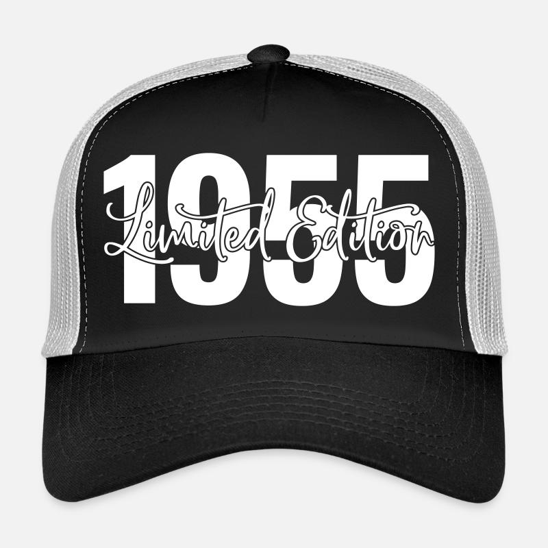 Limited Edition 1955 - Trucker Cap - Schwarz/Steingrau