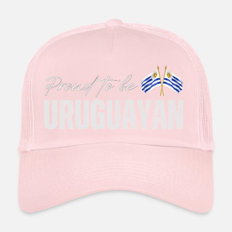 Fière Uruguayenne, j’adore l’Uruguay Casquette trucker 