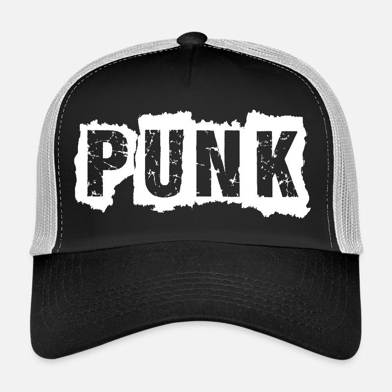 Punk-Logo Urbanes Design Trucker Cap