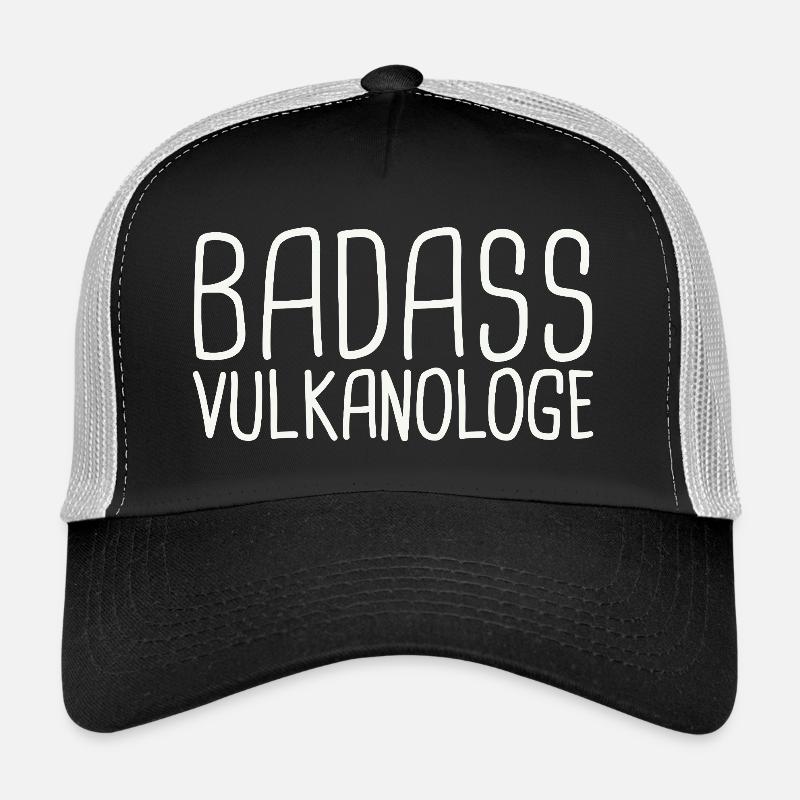 Volcanologist Badass Volcanology Trucker Cap