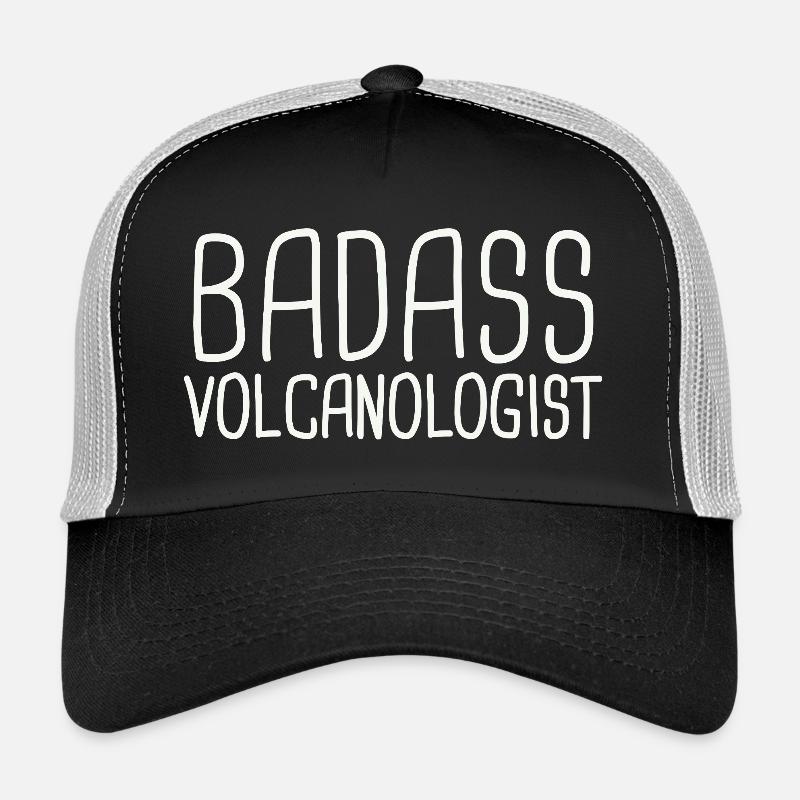 Volcanologist Badass Volcanology Trucker Cap