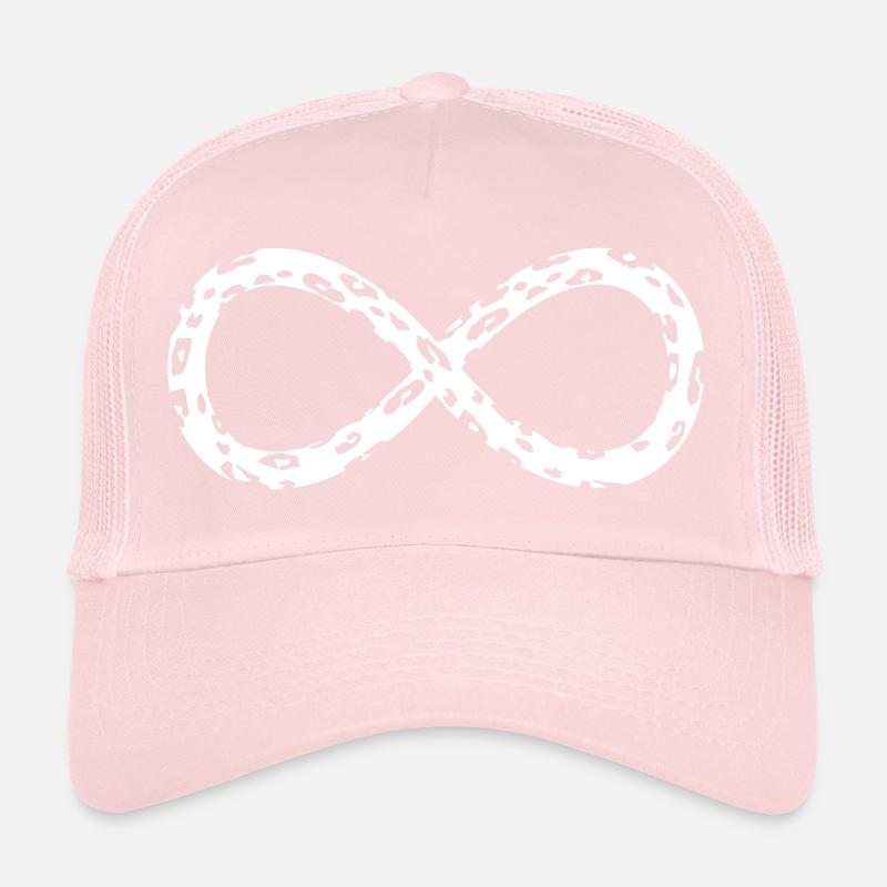 Leopard Infinity Thin Negative Trucker Cap