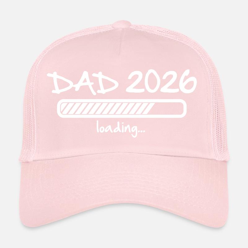 DAD 2026 Loading Schwangerschaft Baby lädt - Vater Trucker Cap