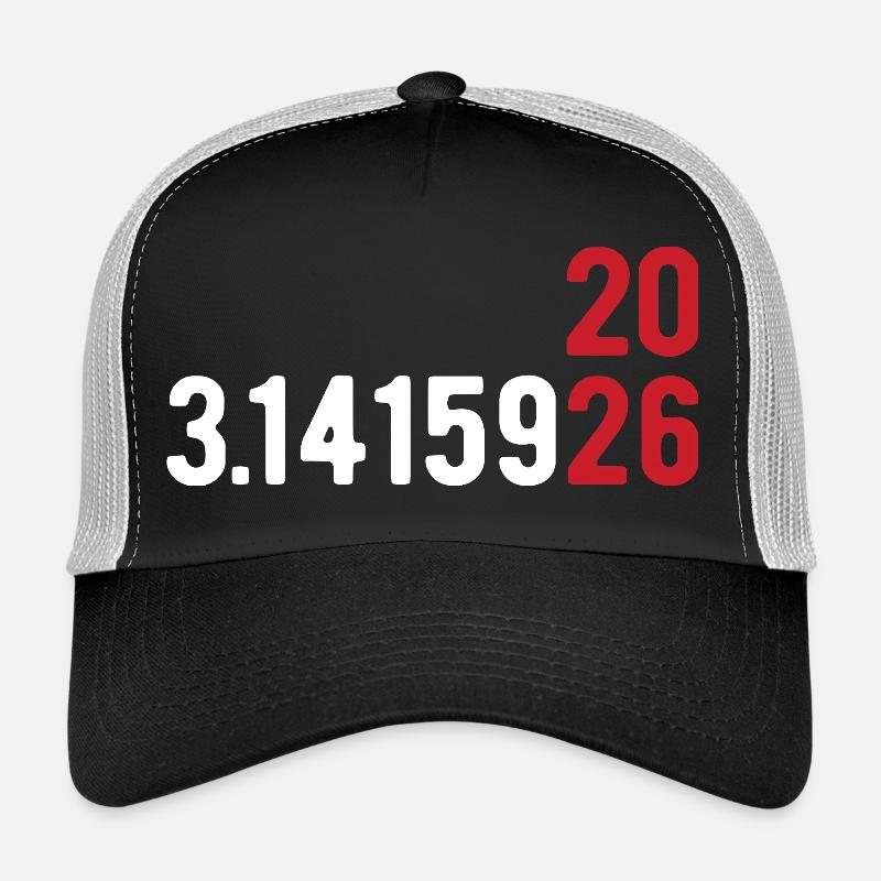 Pi Day 2026 avec le jeu des chiffres | Numéro de district 3.1415 Casquette trucker 